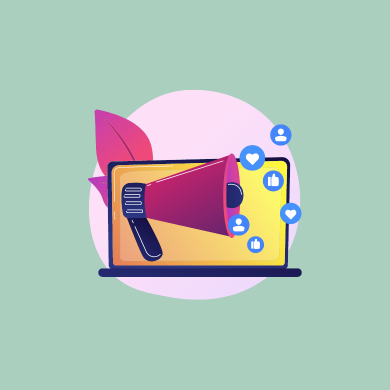 Immagine che specifica la Gestione pagine social a Latina